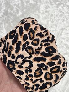 Leopard Print Wireless Bra, Sexy Lingerie For Young Women - Multicolor - View 4