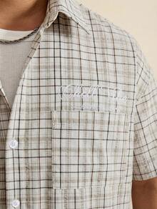 SWAVVY Men Shirts - Apricot - View 4