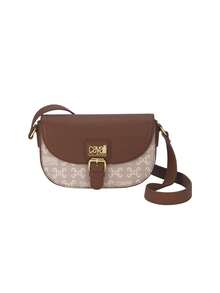 Cavalli Class Women's Zippered Spacious Premium School Travel Sports Brown CCHB0200-400 - Brown - View 1