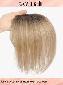 10inch Hair Toppers For Women Real Human Hair Pieces For Women With Thinning Hair Straigh Hair Topper