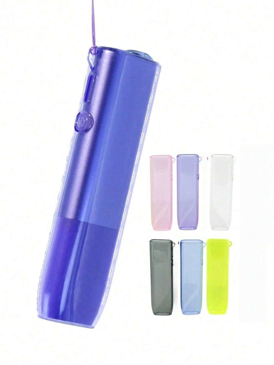 SHEIN 1PC Multi-Color IQOS ILUMA I ONE Case, Transparent TPU Protective Cover  Anti-Scratch Anti-Drop Shockproof Design, Soft Non-Slip Grip, Fashion Decorative Accessory For IQOS ILUMA I ONE, E-Cigarette Case For Men Women - Multicolor - View 1