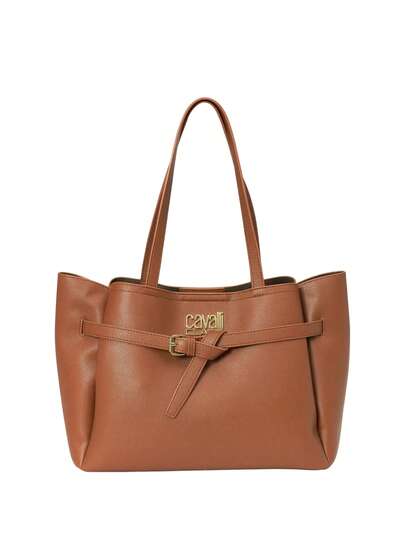 Cavalli Class Women's Tote Bag Medium Brown