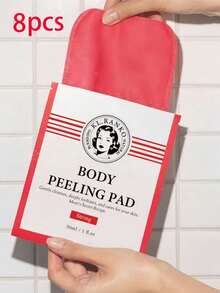 3pcs/5pcs/8pcs Body Exfoliating Scrub Towel, Available In Strong/Regular Type, Gentle Exfoliation And Skin Care. Each Box Contains 8 Sheets (1 Sheet Option Available) - Multicolor - View 8