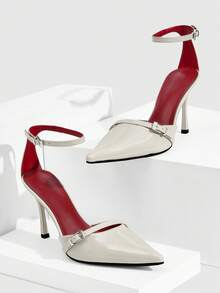 CUCCOO SZL Women Pumps Valentine's Day - Beige - View 4