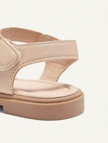 Cozy Pixies 1 Pair Of Summer Cute Girl Fun Princess Outdoor Woven Belt Idyllic Vacation Fashion Versatile Party Party Children Flat Sandals - Apricot - View 9