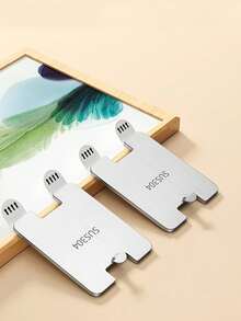 1/3/6Pcs Stainless Steel Traceless Nail-Free Hook Multifunctional Picture Hook Photo Frame Fixed Punch-Free Album Hook - Multicolor - View 8