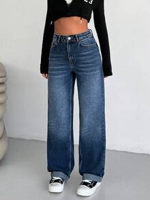 EURMUSE Women Jeans - Medium Wash - View 6