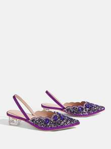 CUCCOO TILAWA Women Pumps - Purple - View 3