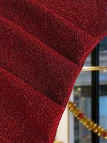 Franclia Chinese-Style Fashionable And Versatile Party Dresses, Including A Long, Red, Backless Halter Neck, Gold-Threaded Sexy Dress, A Sparkly Dress, A Women's Red Dress, A Valentine's Day Dress, A Women's Carnival Outfit, A Party Dress, A Vacation Dress, A Long Party Dress, A Women's Wedding Guest Dress, An Elegant Party Dress, An Elegant Fitted Red Maxi Dress Suitable For Banquet Occasions, Elegant Women's Dresses, Elegant Women's Wear, Women's Wedding Guest Dresses, Wedding Party Dresses, Luxurious Wedding Evening Dresses, Red Dresses, Valentine's Day Dresses, Women's Valentine's Day Outfits, Valentine's Day Clothing, Elegant Party Dresses, And Birthday Dresses (Women's Wear). - Burgundy - View 4