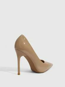 CUCCOO SZL 女鞋 女士尖头细高跟鞋 简约优雅 时尚性感杏色女士高跟鞋 适合派对、宴会、夜店等场合 女鞋 - 鏡面杏 - 查看 9