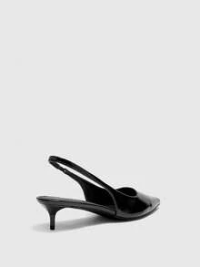 CUCCOO BIZCHIC Women's Pointed Toe Versatile Fashion High Heels For Daily Wear - Black - View 9