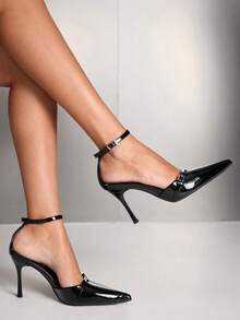 CUCCOO SZL Tacones para mujer - Negro - Ver 5