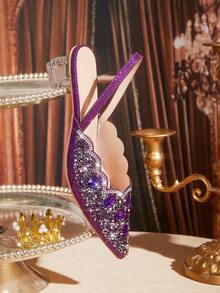 CUCCOO TILAWA Women Pumps - Purple - View 6