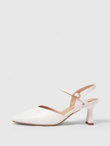 Sleekvia Women Pumps Valentine's Day - White - View 10