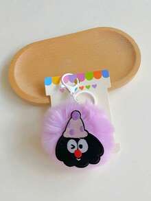 POKOJA LAND Creative Fluffy Keychain Pouch, Ins Style Bag For Keys, Earphones - Multicolor - View 12