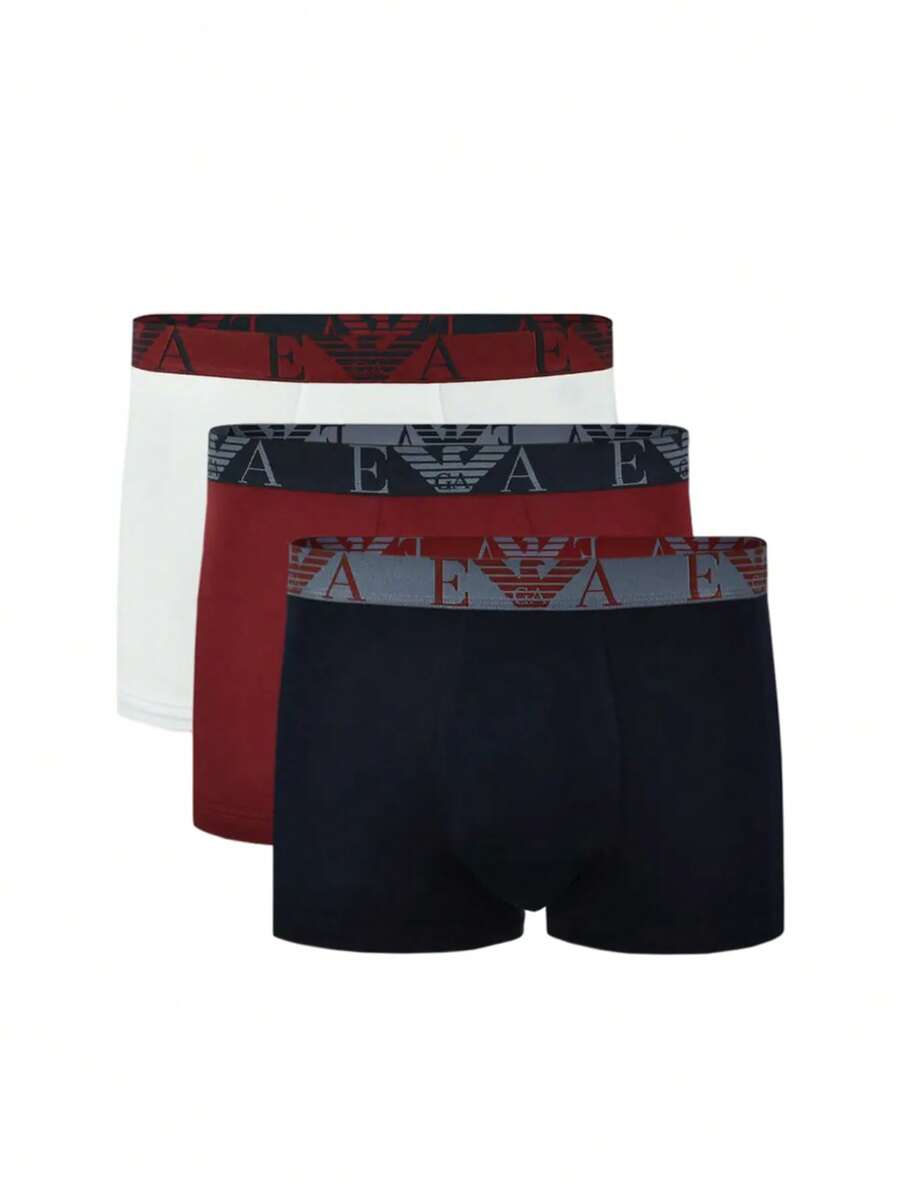 Armani Men's Quick-Dry Breathable Skin-Friendly Office Weekend Training EM000259-AF10778-MB313 - Multi - View 1