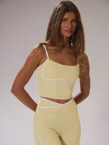 Musera Sport Women Sports Sets Summer - Butter Yellow - View 2