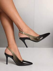 CUCCOO SZL Women Heeled Sandals Valentine's Day - Light Grey - View 1
