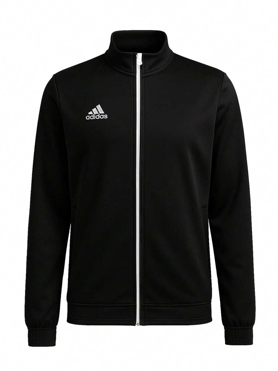 Adidas Entrada 22 Kids Jacket Black - Black - View 1