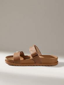 Solecia Damsandaler med spänne och vardagssandaler - Brun - Visa 6
