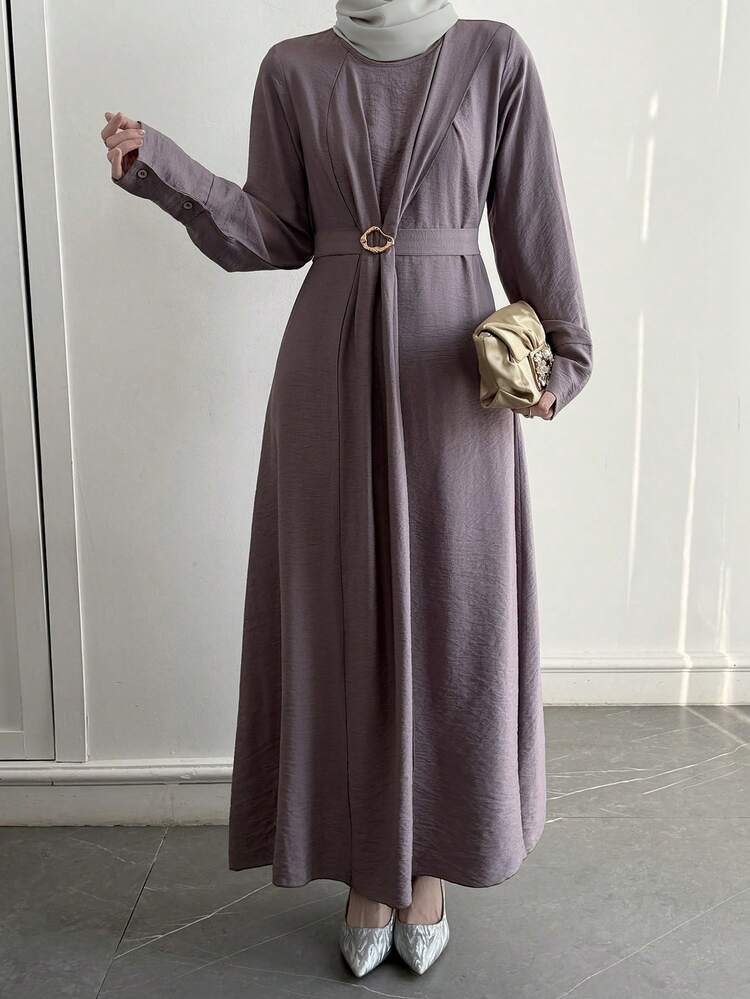 Women's Casual Solid Color Dress Maxi Dress Sundress