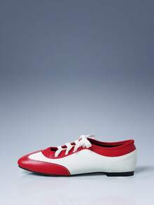 CUCCOO GRLICON 女士系带休闲百搭平底鞋 - 彩色 - 查看 3