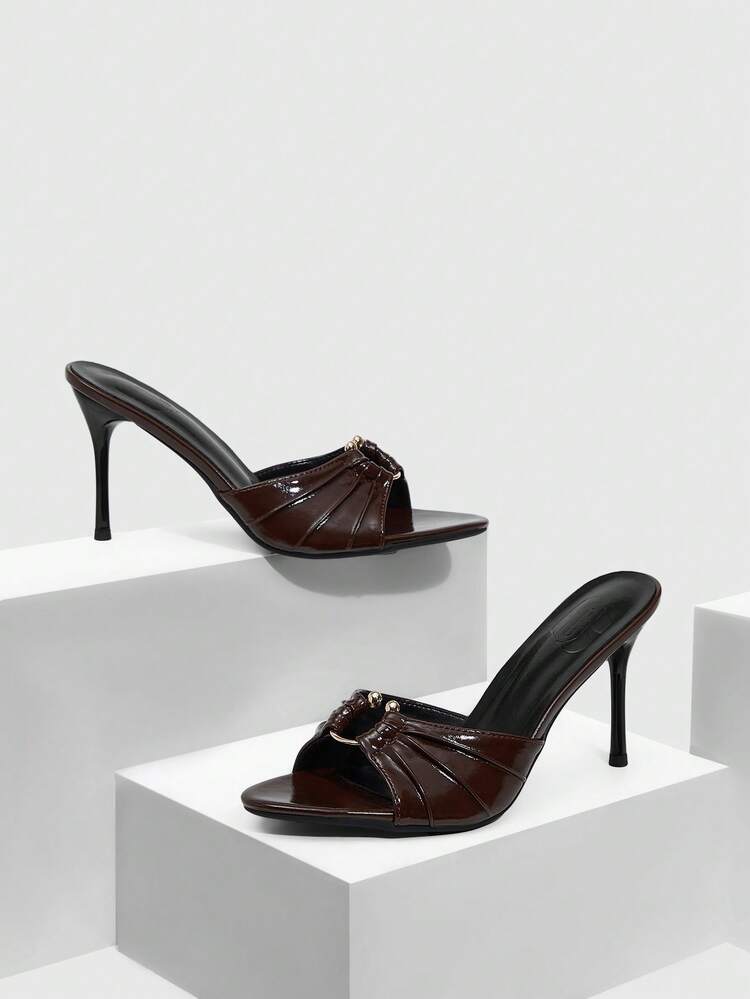 CUCCOO SZL Women's Elegant Commuter Heeled Sandals Prom Heels Summer Shoes