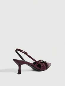 CUCCOO SZL Women Pumps Valentine's Day - Burgundy - View 8