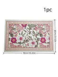 1PC Floral Bath Mat, Non-Slip Bath Mat, Bathroom Mat, Quick Absorbent, Fast Drying, Non-Slip Absorbent Quick Dry, Floral Design, Black & White Camellia Bathroom Mat, Soft Absorbent Mat. Bathroom Floor Mat - Non-Slip Bath Mat, Bathroom Mat, Quick Absorbent, Fast Drying, Non-Slip Absorbent Quick Dry, Non-Slip, Absorbent. Suitable For Kitchen And Bathroom Entrance Mats, Home Bathroom Entrance Absorbent Mat Kitchen Rug - Multicolor - View 13