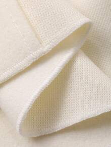 DAZY 宽松商务休闲披肩领大衣，金属扣装饰，适合办公室、婚礼、派对、秋冬季节穿着，加厚女式外套 - 米色 - 查看 10