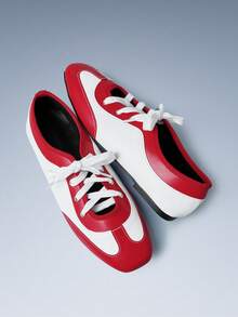 CUCCOO GRLICON 女士系带休闲百搭平底鞋 - 彩色 - 查看 1