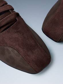 CUCCOO GRLICON Women's Y2K Style Flat Shoes, Suitable For Punk, Biker, Cool Girl, Halloween, Christmas, Party Outfits Valentine's Day - dark brown - View 5