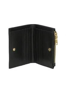 Cavalli Class Women's Bifold Card Holder Wallet Small Black - 黑色 - 查看 2