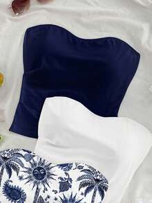 Top sin mangas casual para mujer, fresco y de moda para el verano - Multicolor 6 - Ver 3
