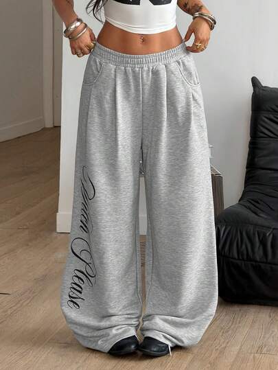 Coolane 女士秋季街头风休闲复古灯芯绒纹理长裤