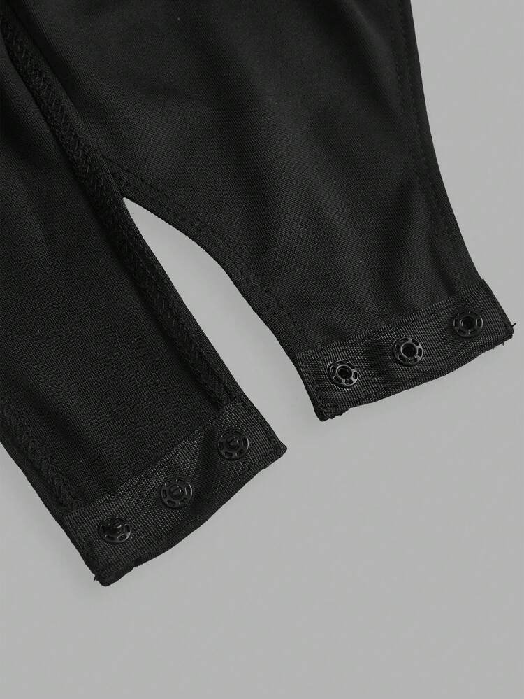 SHEIN EZwear 女士黑白针织吊带连体衣，修身款，夏季 - 彩色 - 查看 11