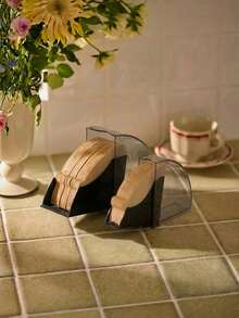 Cirelle Coffee Filter Paper Holder With Lid - Dustproof Storage Box For Hand Drip, Minimalist Coffee Bar Organizer (Filter Paper Not Included) - Multicolor - View 11