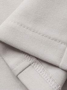 Dazy Kids Young Girl Solid Color Elastic Waist Casual Versatile Wide Leg Pants, Daily Wear - Apricot - View 6