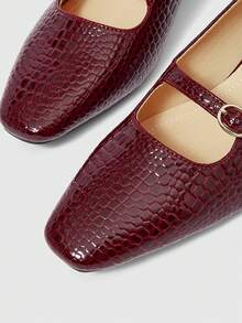 Sleekvia Women Pumps Valentine's Day - Burgundy - View 4