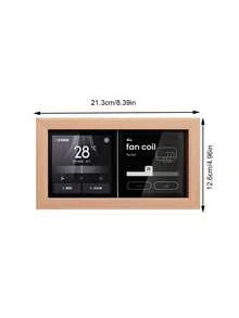 Cirelle 1 cái/3 cái Miếng dán công tắc bằng gỗ nguyên khối, Miếng dán tường tối giản, Nắp che ổ cắm để che khuyết điểm và bảo vệ, Trang trí theo phong cách truyền thống Trung Quốc, Viền trang trí khung hẹp - Nhiều màu - Xem 10