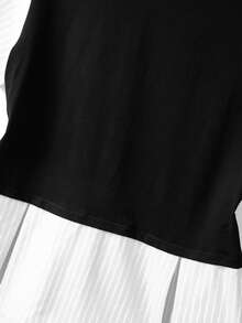 GlowEve CURVE Áo nữ cỡ lớn 2 trong 1 tay ngắn cổ bẻ, kiểu dáng thường ngày năng động, phong cách sinh viên. - Nhiều màu - Xem 8