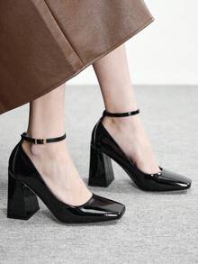 CUCCOO BIZCHIC Women Pumps Spring Shoes For Daily Wear - Burgundy - View 4