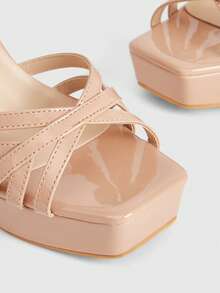 CUCCOO LuxiPop 女士高跟凉鞋 - 漆杏色 - 查看 9