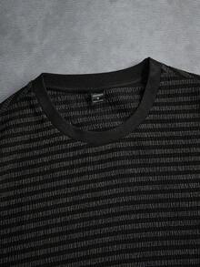 STYNVO 男士T恤 - 黑色 - 查看 5