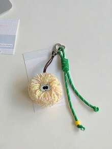 POKOJA LAND Breloc colorat cu pom-pom, pandantiv drăguț cu frânghie țesută și accesoriu pentru telefon - Multicolor - Vizualizare 12