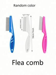 1件装宠物美容套装 - 狗狗专用针梳，去除松散毛发和掉毛！ - 彩色 - 查看 17