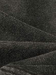 Attitoon 女士休闲水洗宽松短袖T恤，复古Y2K风格 - 黑色 - 查看 5