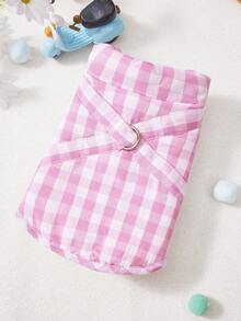 PETSIN Pet Clothing, Dog Coat, Vest, Autumn And Winter Cotton Clothing, Small Animal Clothing, Casual Vest Accessories For Indoor Catscat Supplieschristmaspet Supplies And  Halloween Costumedog Costummepuppy Supplies And Dog Stuffstltchlpshalloween Costumes - Hot Pink - View 5