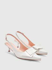 CUCCOO BIZCHIC Tacones para mujer - Blanco - Ver 7