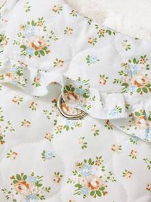 PETSIN Pet Clothing, Dog Coat, Vest, Autumn And Winter Cotton Clothing, Small Animal Clothing, Casual Vest Accessories For Indoor Catscat Supplieschristmaspet Supplies And  Halloween Costumedog Costummepuppy Supplies And Dog Stuffstltchlpshalloween Costumes - Green - View 7